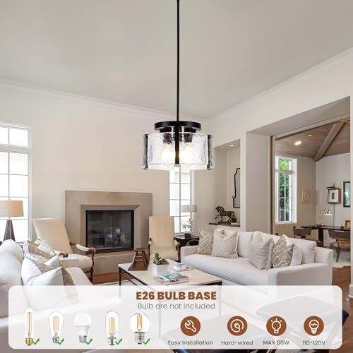 Drum Glass Chandelier