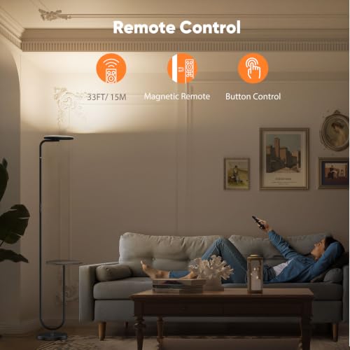 36W LED Floor Lamp with Table