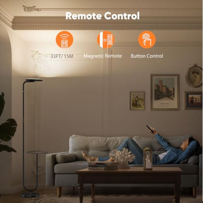 36W LED Floor Lamp with Table