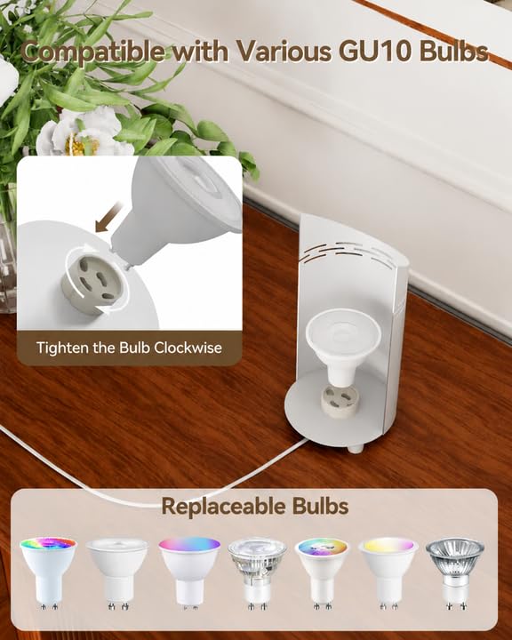 2 Pack Uplights Indoor Floor Can Lights