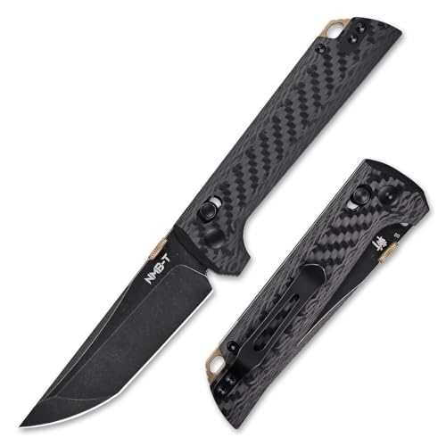 NMBT Chop2 Folding Pocket Knife Crossbar Lock 3.54" D2 Blade