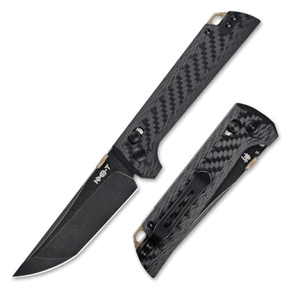 NMBT Chop2 Folding Pocket Knife Crossbar Lock 3.54" D2 Blade