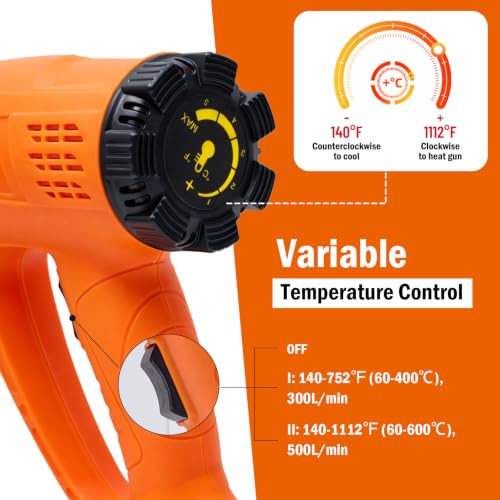 300 PCS Solder Seal Wire Connectors with 1800W Heat Gun Kit Overheat Protection Waterproof Heat Shrink Wire Connectors