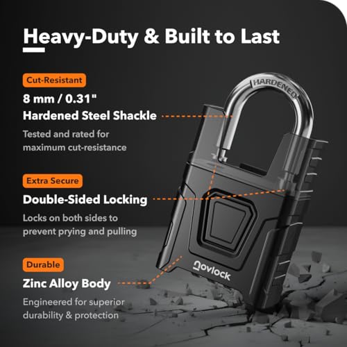 NLCL005S Heavy Duty Combination Padlock with Shrouded Shackle