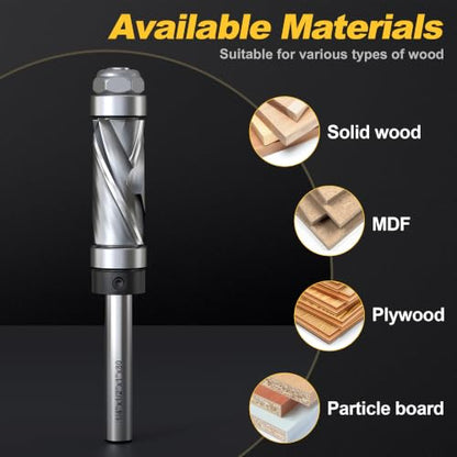Ultra Performance Pattern Flush Trim Router Bit