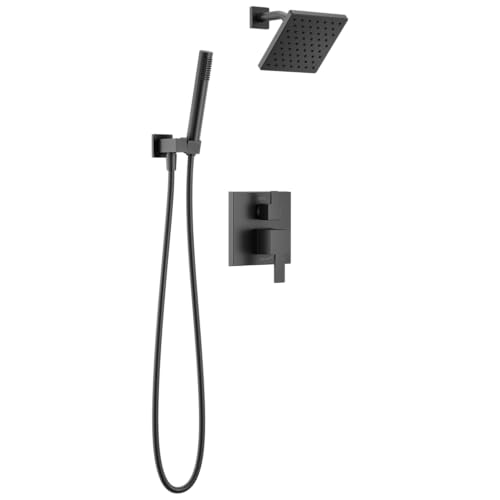 Modern Square Shower System Faucet Set