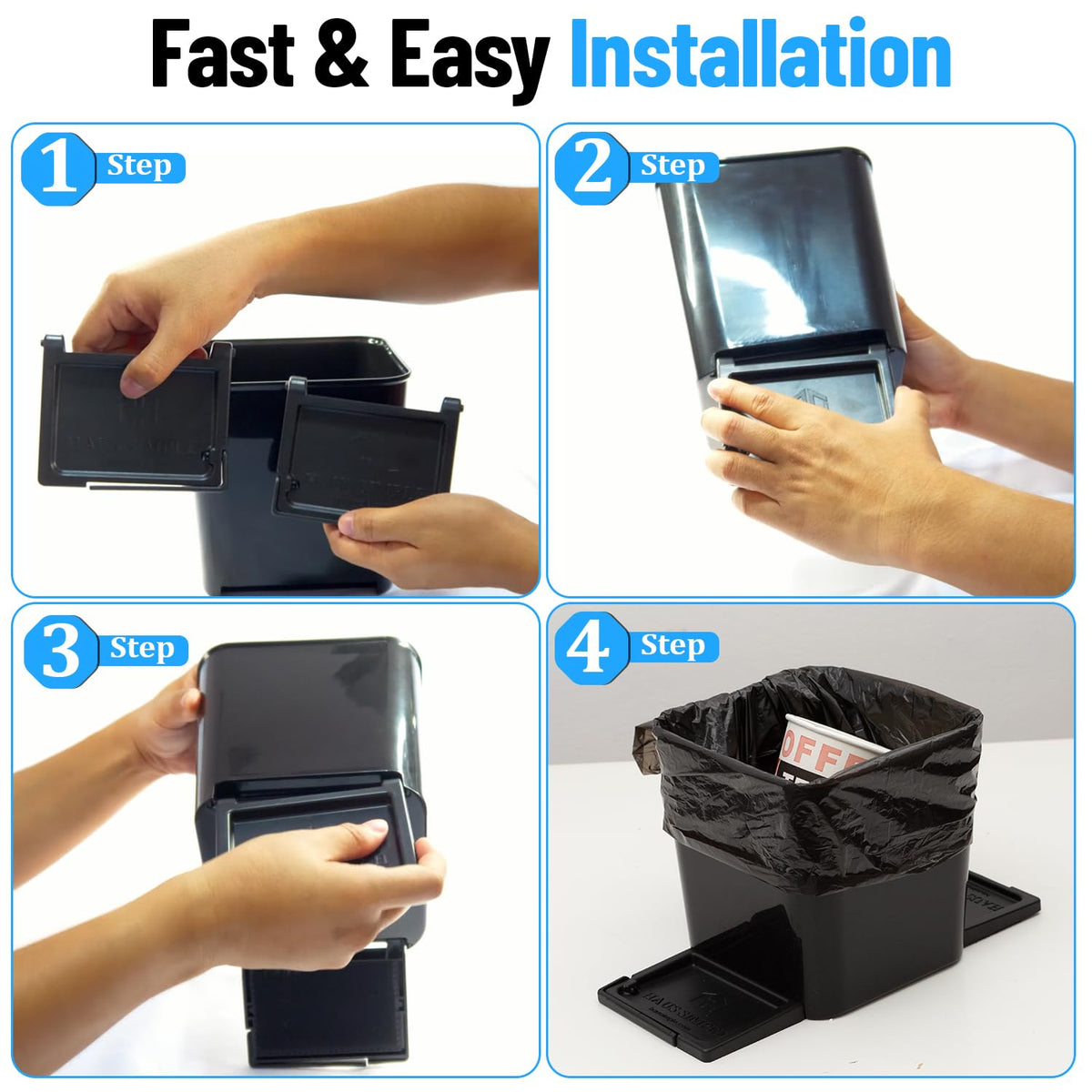 Car Trash Can (Black)
