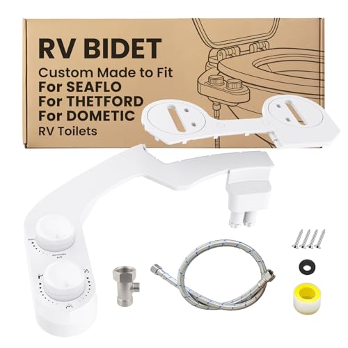 RV Bidet Toilet Seat Attachment Support for SEAFLO