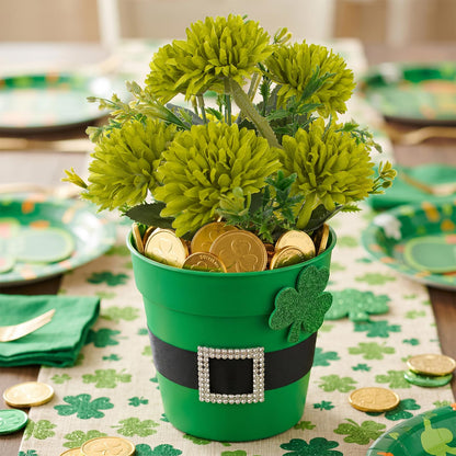 12Pcs Artificial Chrysanthemum Flowers (Green)