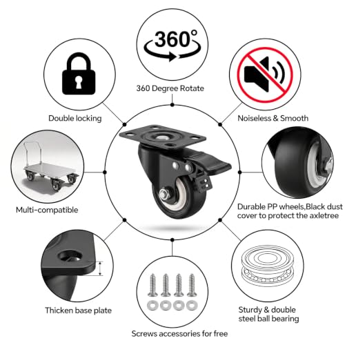 4 Inch Caster Wheels