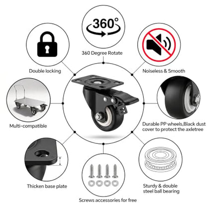 4 Inch Caster Wheels