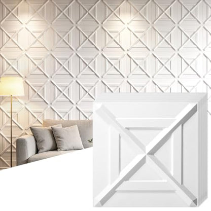 X Shape 3D Wall Panels