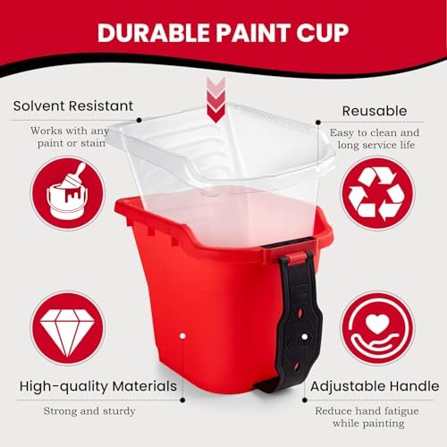 4 Inch Paint Bucket with Liner