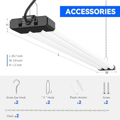 LED Shop Lights 4FT 7500LM