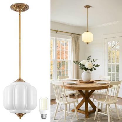 Glass Pendant Lights for Kitchen Island