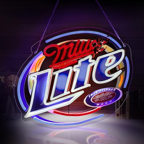 bar beer neon sign