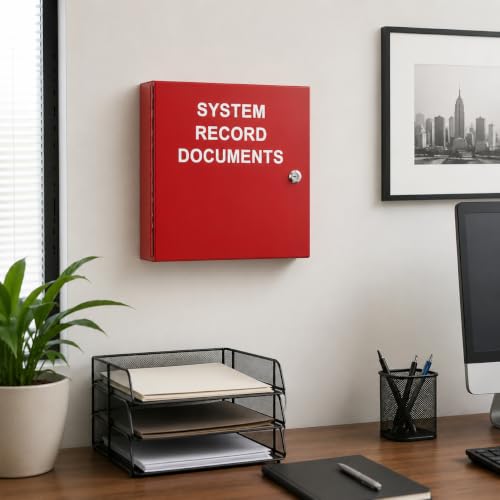 System Record Documents Enclosure with Record Binder