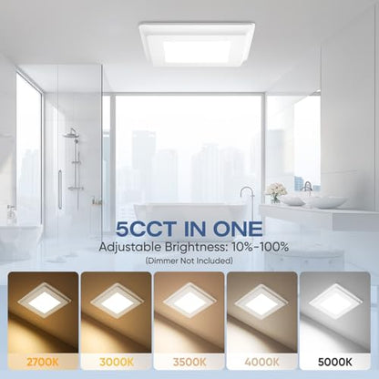 Bathroom Exhaust Fan with Light