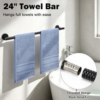 5 Piece Bath Hardware Set