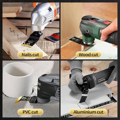 Titanium Oscillating Saw Blade Kit for Metal