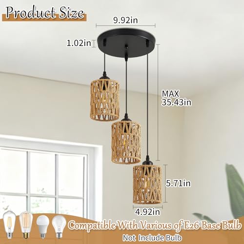 3 Light Pendant Lighting