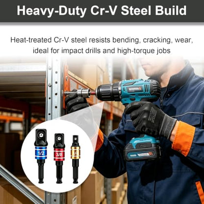 Impact Socket Adapter Set