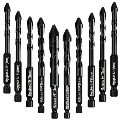 10PC Upgraded Concrete Drill Bit