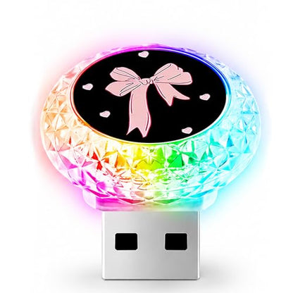 USB LED Car Interior Atmosphere Lamp
