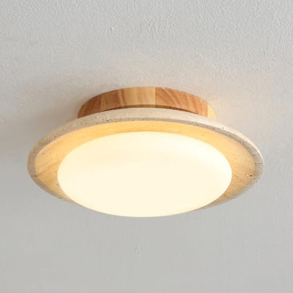 Travertine Ceiling Light