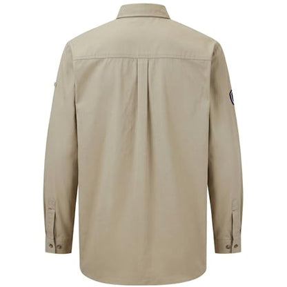 Hi Vis FR Shirt for Men 6.5oz Flame Resistant Welding Shirts