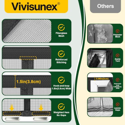 Heavy Duty Fiberglass Screen Door Magnets