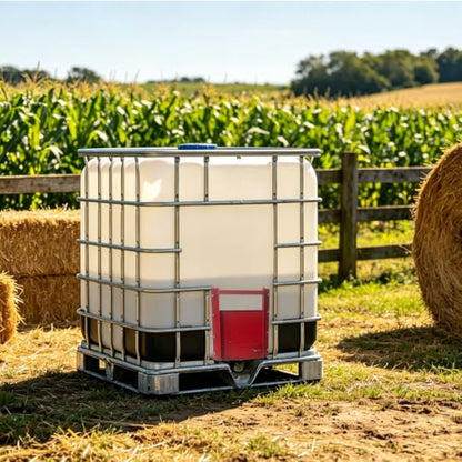 9"x9" Heavy‑Duty Manual Sliding Grain Gate Kit (Red)