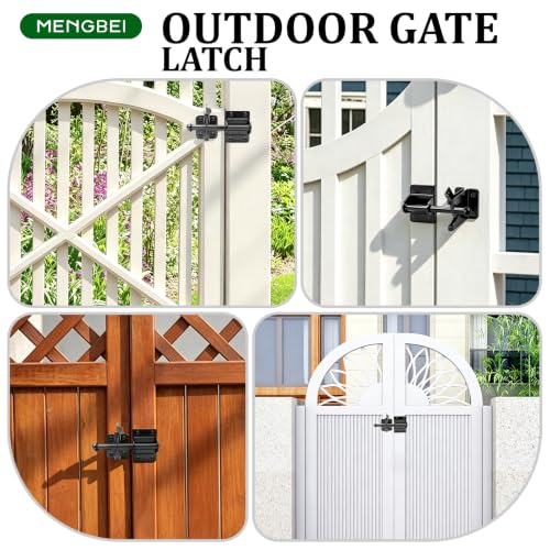 Self Locking Gate Latch for Wooden Fence