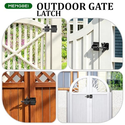 Self Locking Gate Latch for Wooden Fence