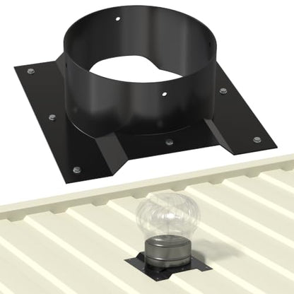 Roof Whirlybird Turbine Vent Adapter