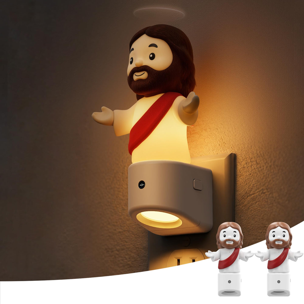 Night Light for Kids (Jesus / 2 Pack)