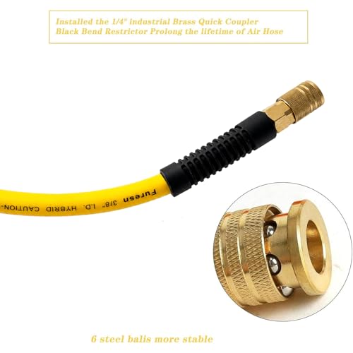 Air Hose 3/8 (Yellow White)