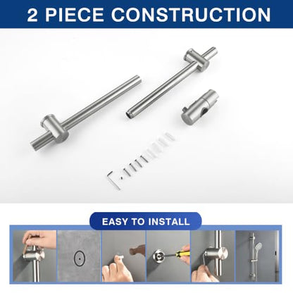 Shower Slide Bar with Adjustable 5