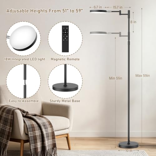 18W Modern Floor Lamp