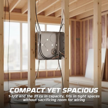4x4 Electrical Junction Boxes with Covers