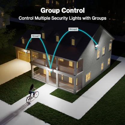 65W WiFi Smart Flood Lights Outdoor Motion Sensor
