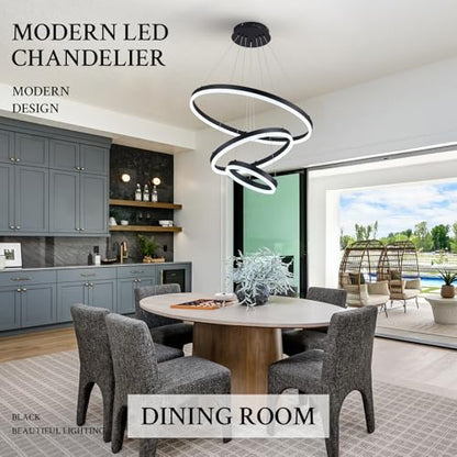 Modern Chandelier LED Dimmable LED Pendant Light for Dining Room Light Fixture