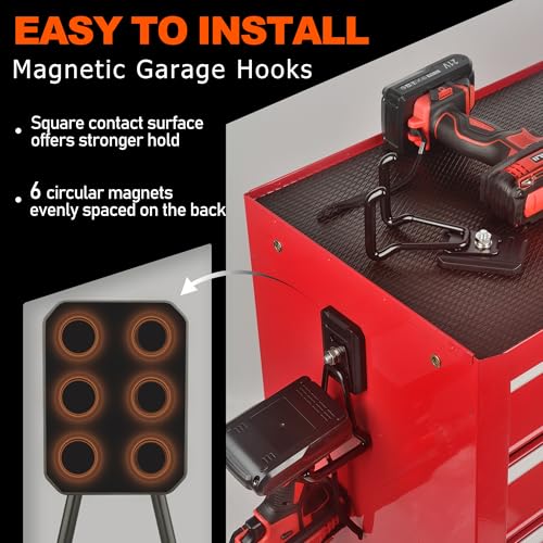 Magnetic Hooks Heavy Duty Magnet Hooks for Tools Hanging
