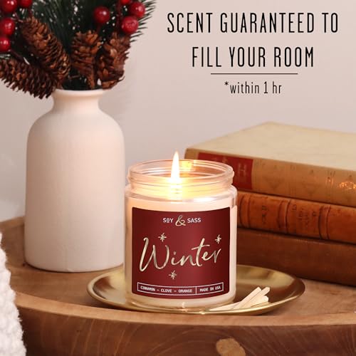 Winter Candle (Winter - Red)