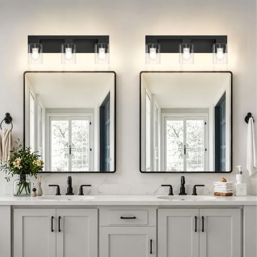 Modern Bathroom Lighting Fixtures Over Mirror