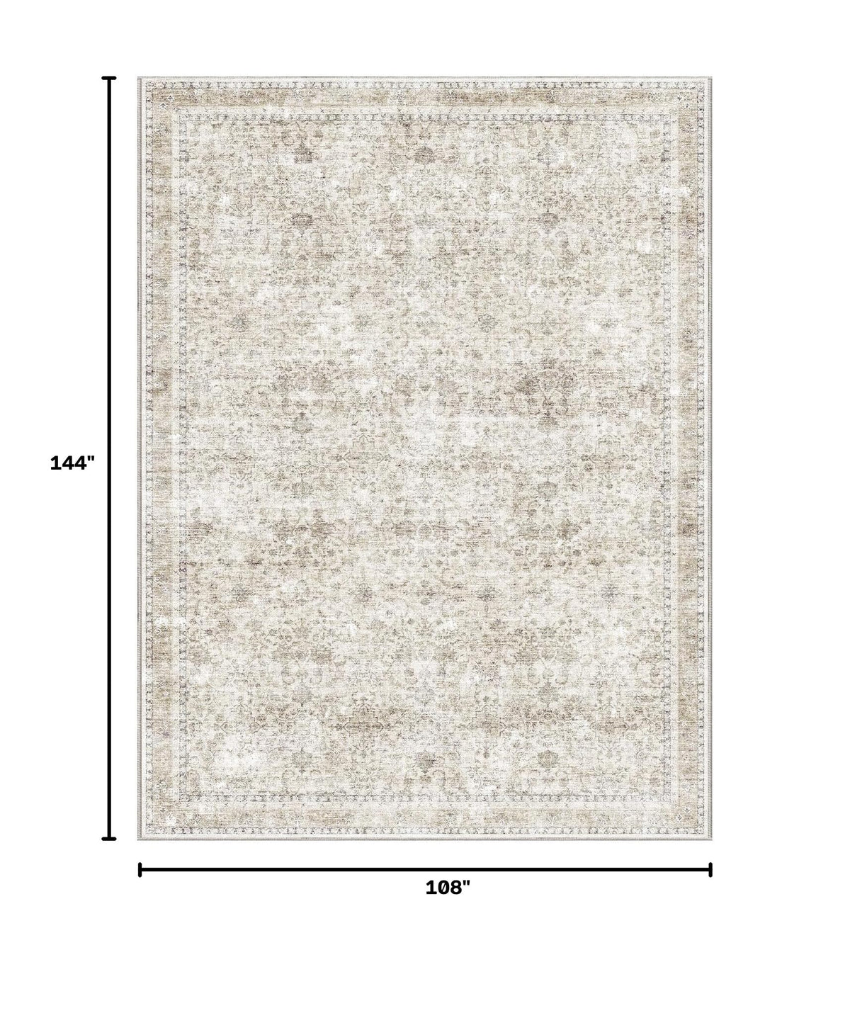 9x12 Area Rugs (Beige / 9' x 12' (Rectangular))