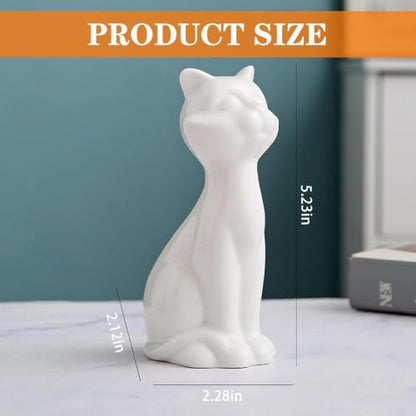 2Pcs Cute CatShaped Toilet Bolt Caps