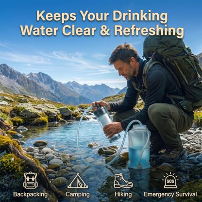 Replacement Water Filter Cartridge Compatible with Katadyn Hiker Pro and Hiker