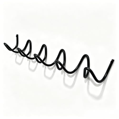 Coat Rack Wavy Wall Mount