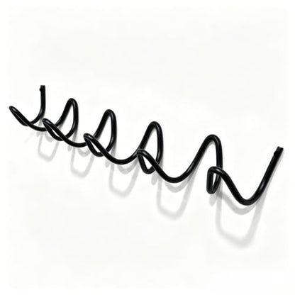 Coat Rack Wavy Wall Mount